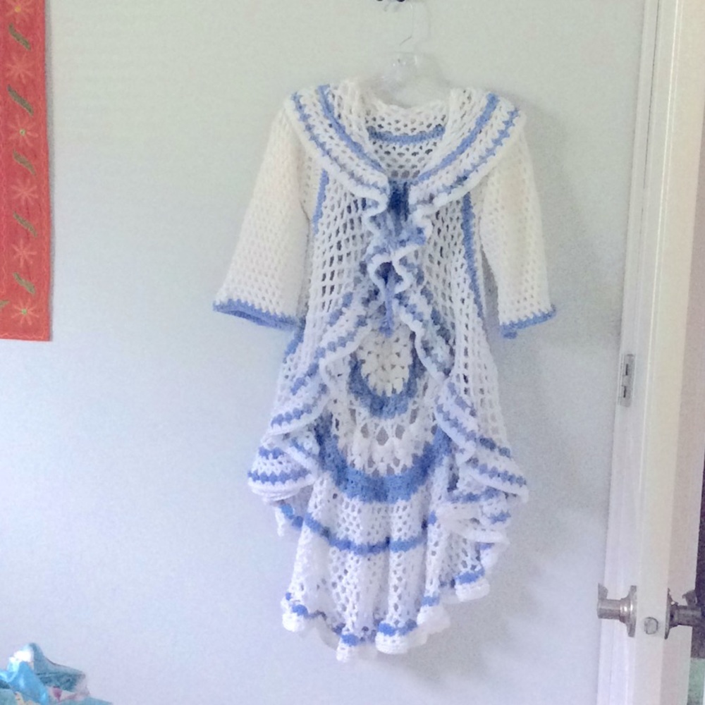 Boho handcrafted sweater